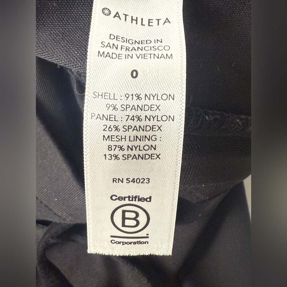Athleta Headlands Hybrid Trek Jogger Pants‎ Size 0 Black Yoga Running - Picture 5 of 10